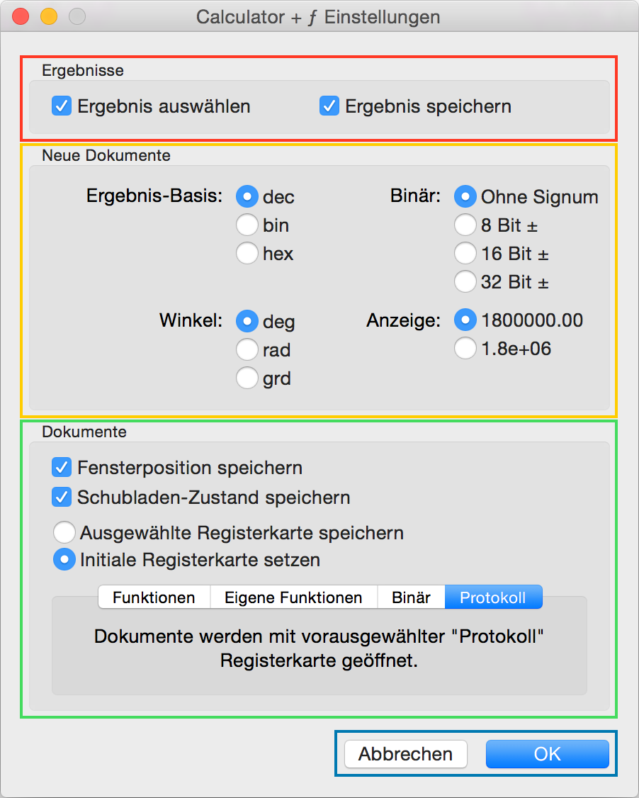 Calculator + ƒ - Functions